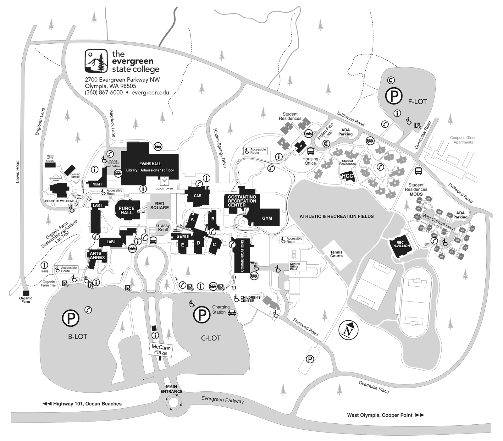 Campus Maps  Western Washington University