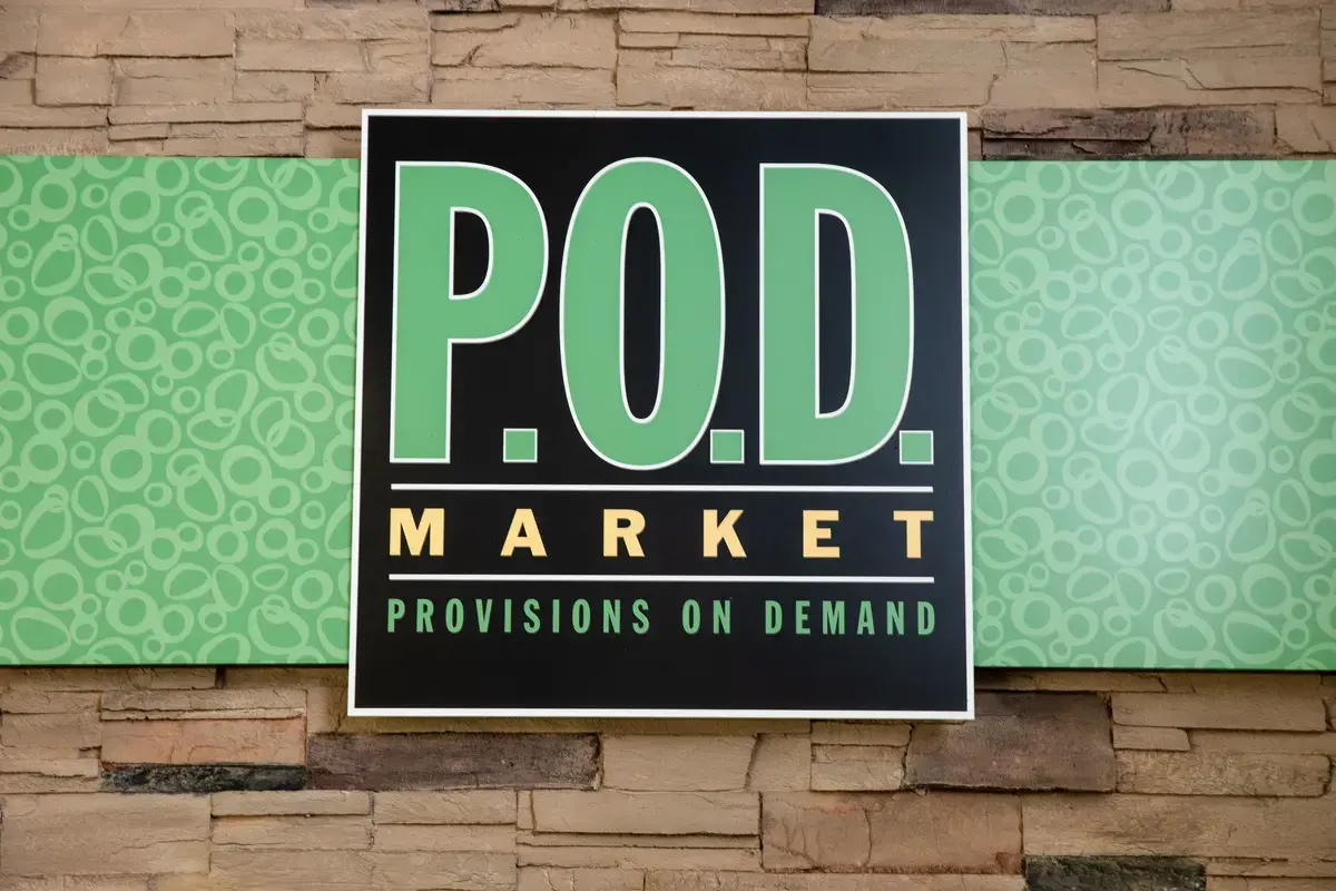 POD market sign